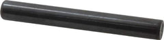 Holo-Krome - 1/2" Diam x 4" Pin Length Grade 8 Alloy Steel Standard Dowel Pin - Black Luster Finish, C 47-58 & C 60 (Surface) Hardness, 1 Beveled & 1 Rounded End - Top Tool & Supply