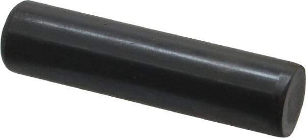 Holo-Krome - 5/8" Diam x 2-1/2" Pin Length Grade 8 Alloy Steel Standard Dowel Pin - Black Luster Finish, C 47-58 & C 60 (Surface) Hardness, 1 Beveled & 1 Rounded End - Top Tool & Supply