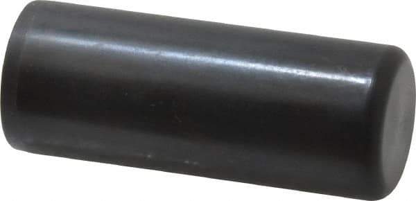 Holo-Krome - 1" Diam x 2-1/2" Pin Length Grade 8 Alloy Steel Standard Dowel Pin - Black Luster Finish, C 47-58 & C 60 (Surface) Hardness, 1 Beveled & 1 Rounded End - Top Tool & Supply