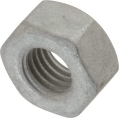 Armor Coat - 1/4-28 UNF Steel Right Hand Hex Nut - 7/16" Across Flats, 7/32" High, Armor Coat Finish - Top Tool & Supply