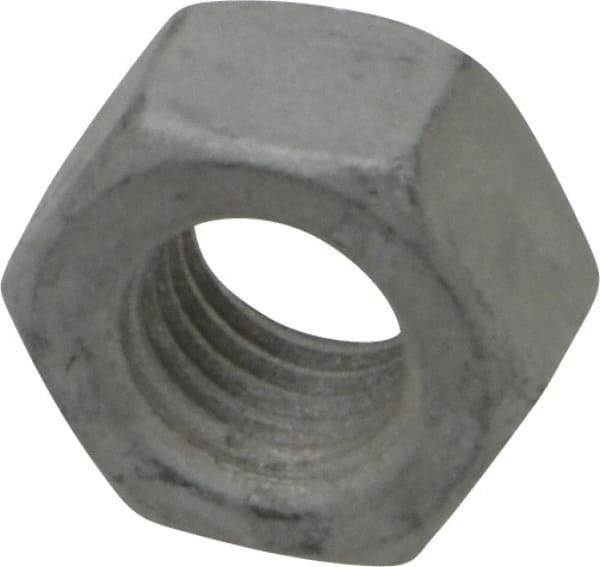 Armor Coat - 5/16-24 UNF Steel Right Hand Hex Nut - 1/2" Across Flats, 17/64" High, Armor Coat Finish - Top Tool & Supply