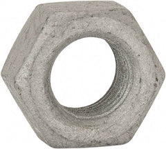 Armor Coat - 7/16-20 UNF Steel Right Hand Hex Nut - 11/16" Across Flats, 3/8" High, Armor Coat Finish - Top Tool & Supply