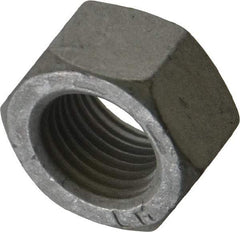 Armor Coat - 1/2-20 UNF Steel Right Hand Hex Nut - 3/4" Across Flats, 7/16" High, Armor Coat Finish - Top Tool & Supply