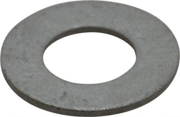 Armor Coat - 7/16" Screw, Grade 8 Alloy Steel SAE Flat Washer - 15/32" ID x 59/64" OD, 0.05" Thick - Top Tool & Supply