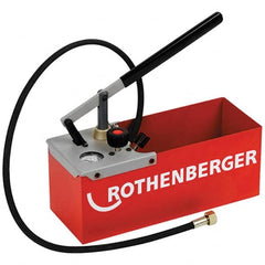 Rothenberger - Pressure, Cooling & Fuel System Test Kits Type: Pressure Pump Applications: Pipe; Install Molding - Top Tool & Supply