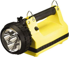 Streamlight - White LED Bulb, 540 Lumens, Spotlight/Lantern Flashlight - Yellow Plastic Body, 1 6V Battery Included - Top Tool & Supply