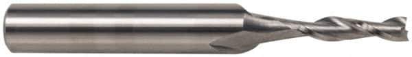 Onsrud - 5/16" Cutting Diam x 1-1/8" Length of Cut, 2 Flute, Upcut Spiral Router Bit - Uncoated, Left Hand Cut, Solid Carbide, 3" OAL x 1/2" Shank Diam, Double Edge, 30° Helix Angle - Top Tool & Supply