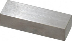 Mitutoyo - 0.45" Rectangular Steel Gage Block - Accuracy Grade AS-1, Includes Certificate of Inspection - Top Tool & Supply