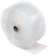 Made in USA - 125' Long x 12" Wide x 1/2" Thick, Large Sized Bubble Roll - Clear, Perforated Every 12" - Top Tool & Supply