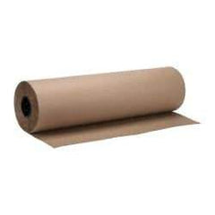 Made in USA - 900' Long x 30" Wide Roll of Recycled Kraft Paper - 8-1/2" OD, 40 Lb Paper Weight, 33 Lb per Roll - Top Tool & Supply