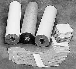 Made in USA - 900' Long x 60" Wide Roll of Recycled Kraft Paper - 8-1/2" OD, 40 Lb Paper Weight, 66 Lb per Roll - Top Tool & Supply