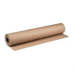 Made in USA - 720' Long x 48" Wide Roll of Recycled Kraft Paper - 8-1/2" OD, 50 Lb Paper Weight, 53 Lb per Roll - Top Tool & Supply