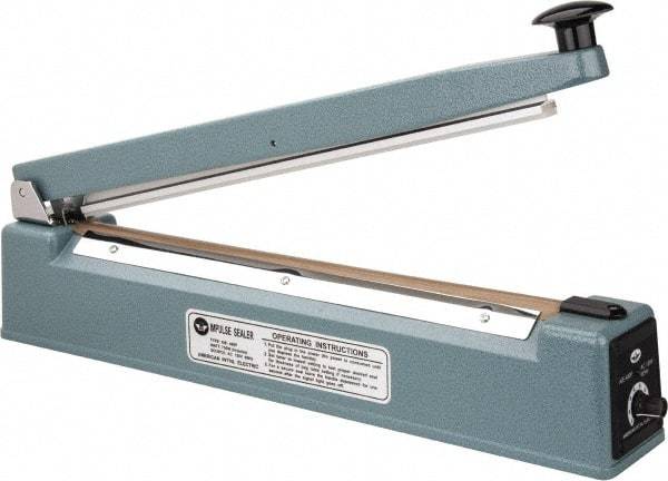 Value Collection - 16" Max Seal, 6 mil Thick, Table Top Thermal Impulse Sealer - 750 Watts - Top Tool & Supply