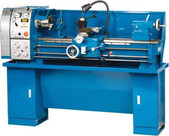 Enco - 13" Swing, 40" Between Centers, 110/220 Volt, Single Phase Bench Lathe - 5MT Taper, 1-1/2 hp, 65 to 1,810 RPM, 1-1/2" Bore Diam, 750mm Deep x 580mm High x 1,676mm Long - Top Tool & Supply