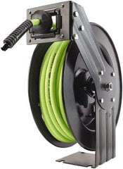 Legacy - 50' Spring Retractable Hose Reel - 300 psi, Hose Included - Top Tool & Supply