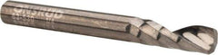 Onsrud - 1/4" Cutting Diam x 3/4" Length of Cut, 1 Flute, Upcut Spiral Router Bit - Uncoated, Right Hand Cut, Solid Carbide, 2-1/2" OAL x 1/4" Shank Diam, Single Edge - Top Tool & Supply