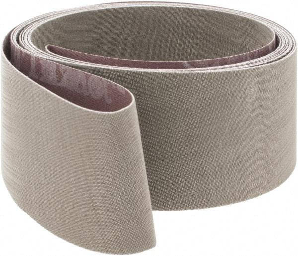 3M - 2" Wide x 132" OAL, 16 Trizact Grit, Aluminum Oxide Abrasive Belt - Aluminum Oxide, Super Fine, Coated, JE Weighted Cloth Backing, Series 307EA - Top Tool & Supply