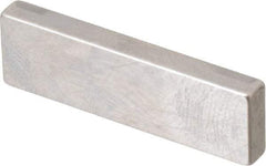 Mitutoyo - 0.131" Rectangular Steel Gage Block - Accuracy Grade 0, Includes Certificate of Inspection - Top Tool & Supply