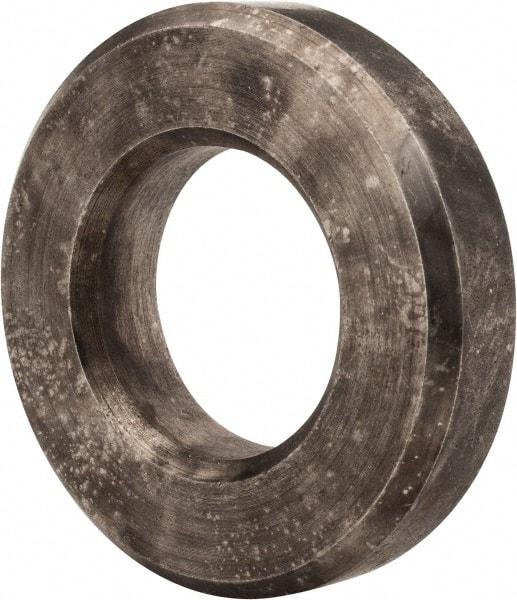 Gibraltar - 5/8" Screw, Grade 12L14 Case Hardened Steel Beveled Round Flat Washer - 21/32" ID x 1-1/4" OD, 1/4" Thick, Plain Finish - Top Tool & Supply