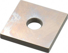 Mitutoyo - 0.128" Square Steel Gage Block - Accuracy Grade 0, Includes Certificate of Inspection - Top Tool & Supply