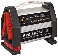 Solar - 12 Volt Pro-Logix Battery Charger - 8 Amps - Top Tool & Supply