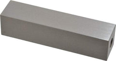 Mitutoyo - 4" Square Steel Gage Block - Accuracy Grade 0, Includes Certificate of Inspection - Top Tool & Supply