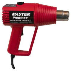 Master Appliance - 1,000°F Heat Setting, 16 CFM Air Flow, Heat Gun - 120 Volts, 11 Amps, 1,300 Watts, 6' Cord Length - Top Tool & Supply