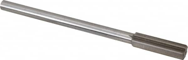 Interstate - 0.603" High Speed Steel Chucking Reamer - Top Tool & Supply