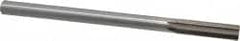 Interstate - 0.619" High Speed Steel Chucking Reamer - Top Tool & Supply