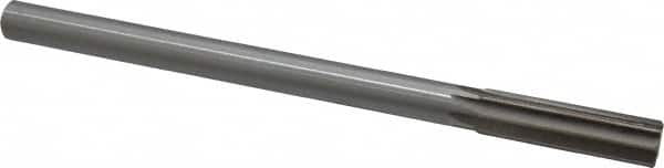 Interstate - 0.6245" High Speed Steel 6 Flute Chucking Reamer - Top Tool & Supply