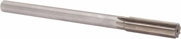 Interstate - 0.633" High Speed Steel 6 Flute Chucking Reamer - Top Tool & Supply