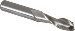 Onsrud - 1/2" Cutting Diam x 1-1/2" Length of Cut, 2 Flute, Upcut Spiral Router Bit - Uncoated, Right Hand Cut, High Speed Steel, 3-1/2" OAL x 1/2" Shank Diam, Double Edge, 19 to 32° Helix Angle - Top Tool & Supply