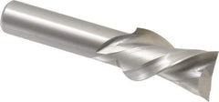 Onsrud - 3/4" Cutting Diam x 1-1/4" Length of Cut, 2 Flute, Downcut Spiral Router Bit - Uncoated, Right Hand Cut, High Speed Steel, 3-1/4" OAL x 1/2" Shank Diam, Double Edge, 19 to 32° Helix Angle - Top Tool & Supply