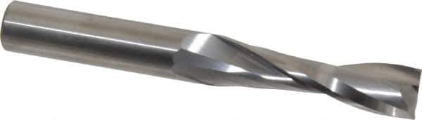 Onsrud - 1/2" Cutting Diam x 1-3/4" Length of Cut, 2 Flute, Upcut Spiral Router Bit - Uncoated, Right Hand Cut, Solid Carbide, 4" OAL x 1/2" Shank Diam, Double Edge, 22° Helix Angle - Top Tool & Supply