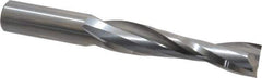 Onsrud - 1/2" Cutting Diam x 2-1/8" Length of Cut, 2 Flute, Upcut Spiral Router Bit - Uncoated, Right Hand Cut, Solid Carbide, 4" OAL x 1/2" Shank Diam, Double Edge, 22° Helix Angle - Top Tool & Supply