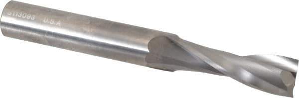 Onsrud - 5/8" Cutting Diam x 1-3/4" Length of Cut, 2 Flute, Upcut Spiral Router Bit - Uncoated, Right Hand Cut, Solid Carbide, 5" OAL x 5/8" Shank Diam, Double Edge, 22° Helix Angle - Top Tool & Supply