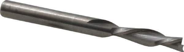 Onsrud - 3/16" Cutting Diam x 3/4" Length of Cut, 2 Flute, Downcut Spiral Router Bit - Uncoated, Right Hand Cut, Solid Carbide, 2" OAL x 3/16" Shank Diam, Double Edge - Top Tool & Supply