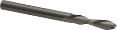 Onsrud - 1/4" Cutting Diam x 1-1/8" Length of Cut, 2 Flute, Downcut Spiral Router Bit - Uncoated, Right Hand Cut, Solid Carbide, 3" OAL x 1/4" Shank Diam, Double Edge, 30° Helix Angle - Top Tool & Supply