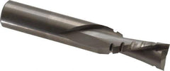 Onsrud - 1/2" Cutting Diam x 1-1/8" Length of Cut, 2 Flute, Downcut Spiral Router Bit - Uncoated, Right Hand Cut, Solid Carbide, 3" OAL x 1/2" Shank Diam, Chipbreaker, 30° Helix Angle - Top Tool & Supply