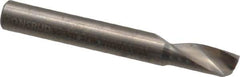 Onsrud - 3/16" Cutting Diam x 3/8" Length of Cut, 1 Flute, Upcut Spiral Router Bit - Uncoated, Right Hand Cut, Solid Carbide, 1-1/2" OAL x 3/16" Shank Diam, Single Edge, 22° Helix Angle - Top Tool & Supply