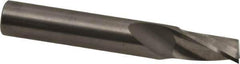 Onsrud - 3/8" Cutting Diam x 5/8" Length of Cut, 1 Flute, Upcut Spiral Router Bit - Uncoated, Right Hand Cut, Solid Carbide, 2-1/2" OAL x 3/8" Shank Diam, Single Edge, 21° Helix Angle - Top Tool & Supply