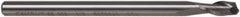 Onsrud - 3/4" Cutting Diam x 1-1/8" Length of Cut, 2 Flute, Upcut Spiral Router Bit - Uncoated, Right Hand Cut, Solid Carbide, 4" OAL x 3/4" Shank Diam, Bottom-Surfacing, 30° Helix Angle - Top Tool & Supply