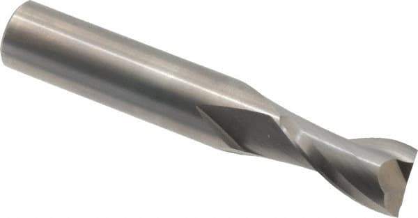 Onsrud - 1/2" Cutting Diam x 7/8" Length of Cut, 2 Flute, Upcut Spiral Router Bit - Uncoated, Right Hand Cut, Solid Carbide, 3" OAL x 1/2" Shank Diam, Bottom-Surfacing, 30° Helix Angle - Top Tool & Supply