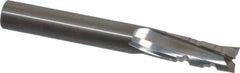 Onsrud - 3/8" Cutting Diam x 7/8" Length of Cut, 3 Flute, Upcut Spiral Router Bit - Uncoated, Right Hand Cut, Solid Carbide, 3" OAL x 3/8" Shank Diam, Three Edge, 10° Helix Angle - Top Tool & Supply