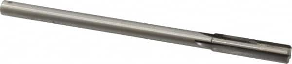 Made in USA - 0.437" Carbide-Tipped 4 Flute Dowel Pin Chucking Reamer - Top Tool & Supply