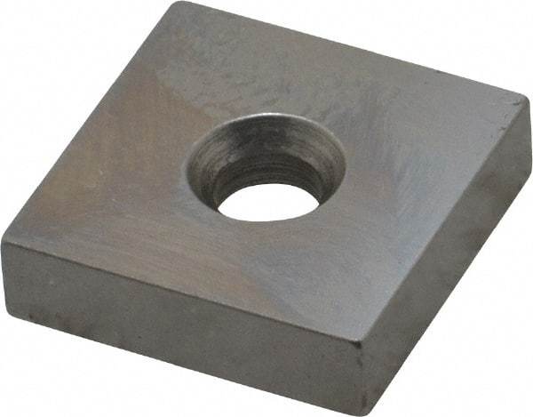 Mitutoyo - 0.25" Square Steel Gage Block - Accuracy Grade 0, Includes Certificate of Inspection - Top Tool & Supply