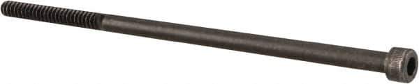 Value Collection - #6-32 UNC Hex Socket Drive, Socket Cap Screw - Alloy Steel, Black Oxide Finish, Partially Threaded, 3" Length Under Head - Top Tool & Supply