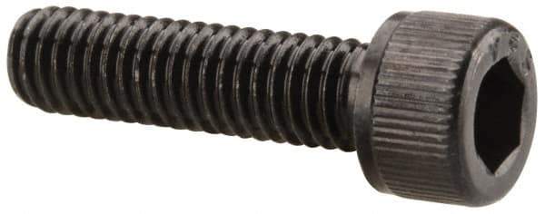 Value Collection - #8-36 UNF Hex Socket Drive, Socket Cap Screw - Alloy Steel, Black Oxide Finish, Fully Threaded, 5/8" Length Under Head - Top Tool & Supply