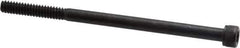 Value Collection - #10-24 UNC Hex Socket Drive, Socket Cap Screw - Alloy Steel, Black Oxide Finish, Partially Threaded, 3-1/4" Length Under Head - Top Tool & Supply