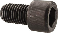 Value Collection - 9/16-18 UNF Hex Socket Drive, Socket Cap Screw - Alloy Steel, Black Oxide Finish, Fully Threaded, 1" Length Under Head - Top Tool & Supply